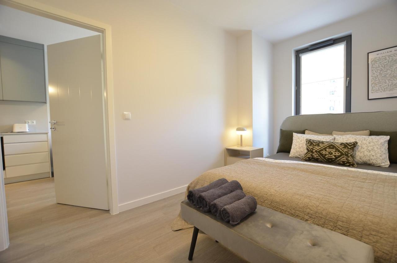 Green Estate Old Town Apartment, Private Parking, Balcony 格但斯克 外观 照片